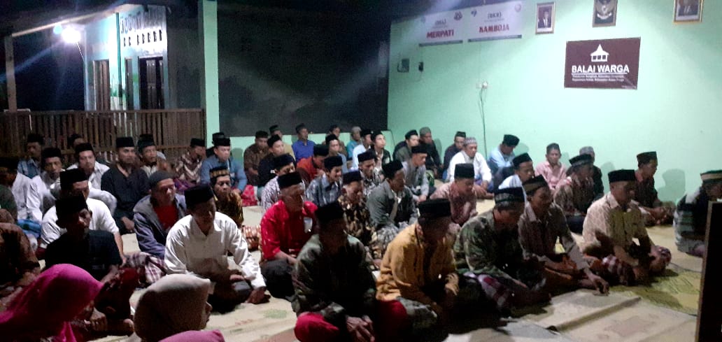 Malam Tirakatan Peringatan HUT NKRI ke-77 di Padukuhan Sangkrek